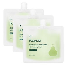 피캄 시카락토 엑소좀 45 슬리핑 마스크 리필팩, 3개, 50ml