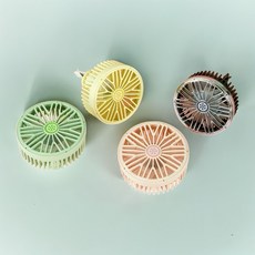 베르 차량용서큘레이터 차량용 미니선풍기 LED 4Color, 옐로우, 옐로우