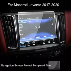 Maserati Levante 2016-현재 자동차 GPS 네비게이션 화면 보호 강화 필름 대시 보드 디스플레이 TPU 스티커, 02 GPS Film 17-20