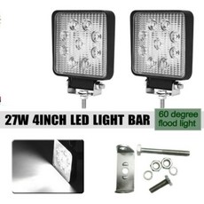 27W LED 써치라이트 작업등 후진등 차량용