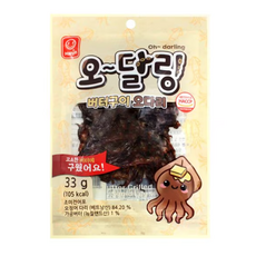 버터구이 오징어 오달링33g, 30개