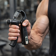 오레네 강도조절 악력기 5kg-60kg, 1개, 블랙