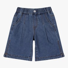 (밀리밤) 밀리 와이드 버뮤다 데님반바지 MLTH26460_강남점