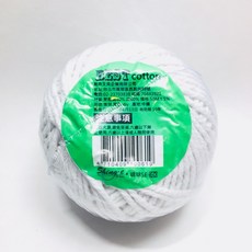 新易 手工棉繩球（1530cm), 1個, 白色