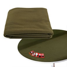 kimspp 원형 테이블 화투판 모포패드(대형) 150cm 군용모포, 단일옵션, 상세페이지 참조