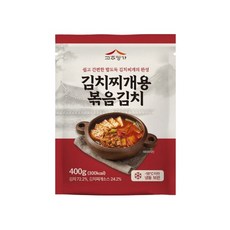 요리비법 만능 찌개용 고추명가 볶음김치 400g(2인분) 3팩, 5개, 400g