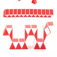 포춘쇼핑 접이식 마술 뱀 교구, 그린