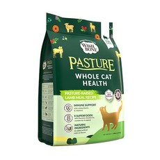 WISH BONE 香草廚坊 全貓健康無穀貓糧，紐西蘭食材，三種口味可選 (山野雞/原野羊/國王鮭)，4磅 (1.8kg) 新包裝, 原野羊/貓-香草廚坊,4磅（1.8kg), 1個