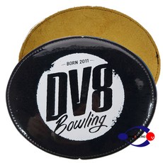 [마이볼링] DV8 에나멜 가죽볼타월 / 볼링용품 악세서리, 1개, 에나멜 블랙