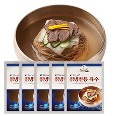 [이가네식품] 이재수명장 명인의 칡냉면용 육수 350g, 5개