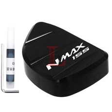 NMAX 플레이트 킥 악세사리부품 확대 사이드 오토바이 패드 킥스탠드확대 풋 확장 스탠드 제품, 3.블랙 측면 지지