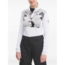 EA7엠포리오아르마니 패턴 자카드 탑