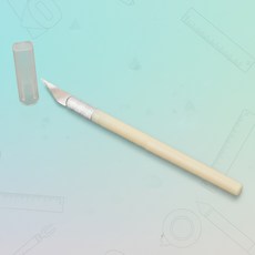 모형제작 정밀 조각 가죽 공예용 커팅 디자인나이프 쓱템, 1개