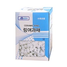아마존 세라믹 링 여과재 1L 물멍몰 관상어 용품, 1개