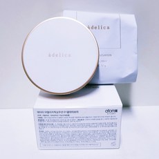 (최신상품) 애터미 아델리카 픽싱 쿠션 (본품+리필) / 01 쿨 아이보리, 1개, 01쿨아이보리