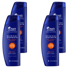 헤드앤숄더 클리니컬 스트렝스 드라이 스칼프 레스큐 샴푸, 4개, 400ml