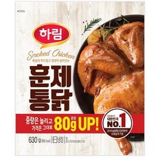 하림 훈제통닭 630g, 3개