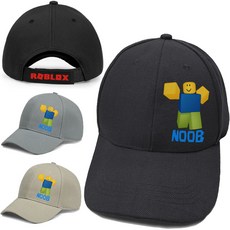 로블록스 모자 야구모자 패션 초등학생 성인 아동 굿즈 선물 눕 Noob 캐릭터 3
