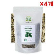 유기농 마테차 120g X 4개 마테잎 리필팩포장 허브차 got+9495qo
