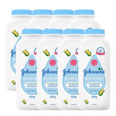 존슨즈 콘스타치 파우더 200g, 8개