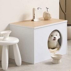 웰튼 반려동물하우스 강아지집 소형견 중형견 가로600 높이400, 300개, 화이트메이플