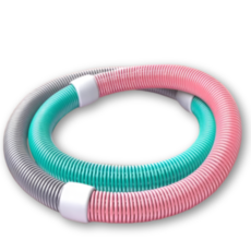 드로우데일리 홈트 스프링 훌라후프 무소음 신형, 1개, 파스텔, 1.5kg