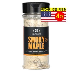 The Spice Lab 다용도 오가닉 스모키 메이플 허브 시즈닝 향신료 161g 2개, 4개
