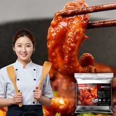 밋그릴 쭈꾸미 볶음 캠핑 밀키트 집들이 음식, 3개, 500g