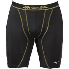 [미즈노 야구복] 남녀공용 슬라이딩 팬츠 09 블랙 S 베이스볼 웨어 슬라이딩 팬츠