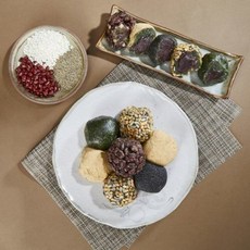 제주쑥 국산찹쌀 제주직송 마실 오메기떡 4종 50개, 귤향기 50개, 1