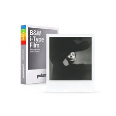Polaroid 寶麗來 i-Type 相紙套裝 即時成像 記錄生活美好。, 1個, i-Type 黑白色白框單盒裝 DIF2