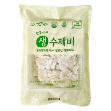 옛맛지기 민국이네 생수제비(수제비+스프) 간편한 밀키트, 3개, 315g