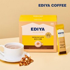 이디야 토피넛라떼 분말스틱, 20g, 30개입, 30개