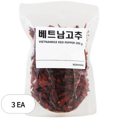 딜리셔스마켓 베트남 고추 팩, 200g, 3개
