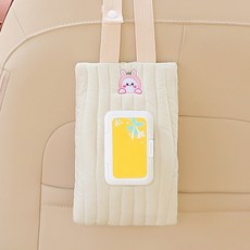 물티슈 파우치 케이스 티슈케이스 휴대용물티슈파우치 물티슈백, 1개, 02물티슈파우치-토끼