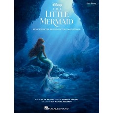 (영문도서) The Little Mermaid - Music from the 2023 Motion Picture Soundtrack Easy Piano Souvenir Songbook Paperback, Hal Leonard Publishing Corp..., English, 9798350101164