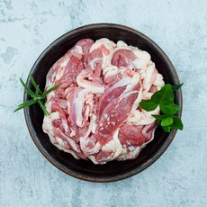 당일작업 생 오리 슬라이스 800g 로스 구이 주물럭 캠핑 불고기 택배, 오리슬라이스 400g, 1