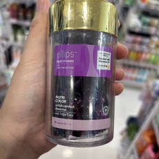 Ellips 발리 엘립스 누트리컬러 헤어 비타민 UV 에센스 오일 50캡슐입, 1개, 50ml