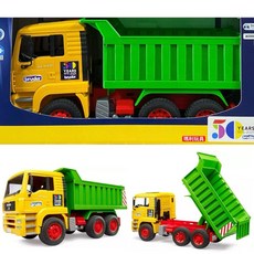 BRUDER MAN TGA 自卸卡車 50週年樣式 RU1066, 1個
