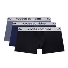 codes combine 男款4角內褲 3入