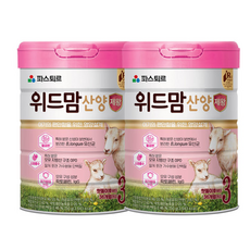파스퇴르 파스퇴르 위드맘 산양 제왕분유3단계, 750g, 2개
