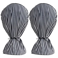 [1+1] 스탠드 선풍기커버 덮개 보관커버 일반형 부직포 먼지망 써큘레이터, 줄무늬