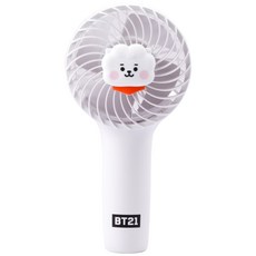 BT21 RJ 角色手持風扇 三段風速 輕巧便攜, 詳見包裝