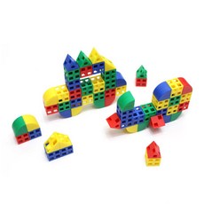 레인보우 멀티 창의블럭 연결큐브 250pcs 길이 선물용 수업교재 교육용 교실용 유치원