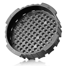 AeroPress 커피 및 에스프레소 메이커와 호환되는 교체 필터 캡 1개, 1)Black