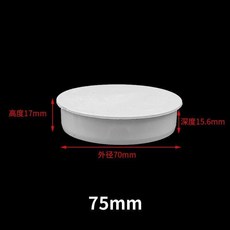 無品牌 管帽 排水管內堵蓋子, 75內堵 1衹裝