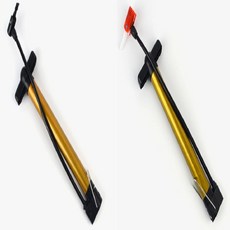 보나마켓 공기주입기 수동에어펌프, B형(프레스타/슈레더), 1개