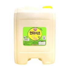 [청년푸드] 오뚜기 현미식초 18L, 1개