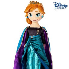 겨울왕국2 퀸 안나 봉제인형 46cm 애착인형 아기인형 솜인형 캐릭터인형, 1개