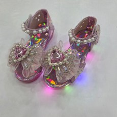 쁘띠앙팡 모다구리)탈렌트클로젯 TS오드리LED샌들 TSZ31NWS14 PK_GN
